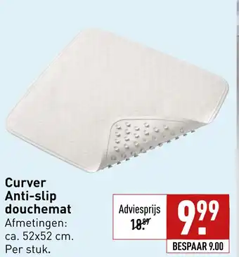 ALDI Curver Anti-slip douchemat aanbieding