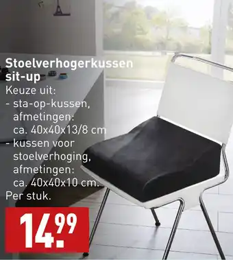 ALDI Stoelverhogerkussen sit-up aanbieding