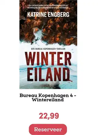 BookSpot Bureau Kopenhagen 4 - Wintereiland aanbieding