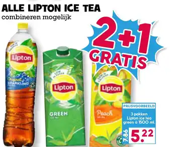 Boon`s Markt ALLE LIPTON ICE TEA aanbieding