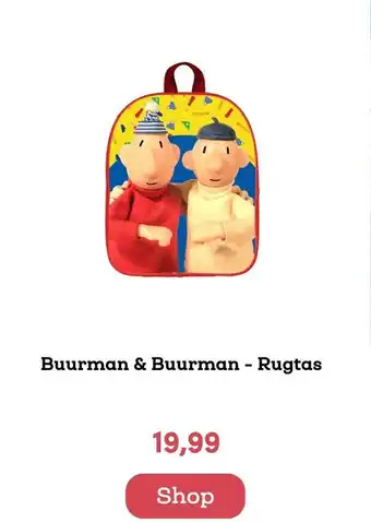 BookSpot Buurman & Buurman - Rugtas aanbieding