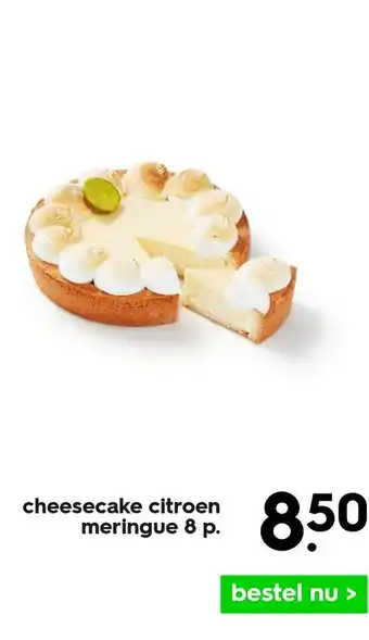 HEMA cheesecake citroen meringue 8 p. aanbieding