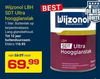 Kluswijs Wijzonol LBH SDT Ultra hoogglanslak aanbieding