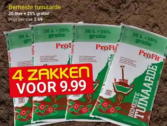 Kluswijs Bemeste tuinaarde aanbieding