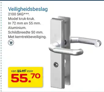 Kluswijs Veiligheidsbeslag aanbieding