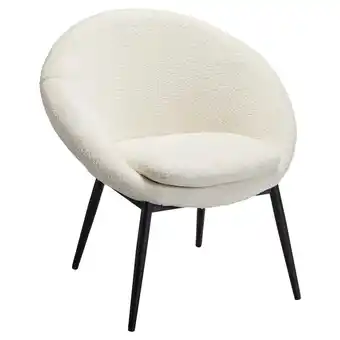 Kwantum Fauteuil Arola Off-white aanbieding