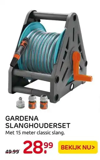 Praxis Gardena Slanghouderset aanbieding