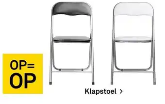 Karwei Klapstoel aanbieding