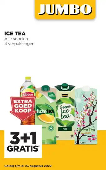 Jumbo Ice Tea aanbieding