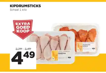 Jumbo Kipdrumsticks schaal 1 kilo aanbieding