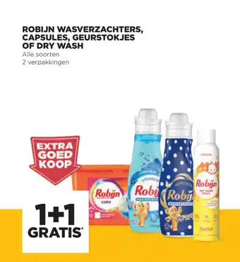 Jumbo Robijn Wasverzachters, Capsules, Geurstokjes Of Dry Wash aanbieding