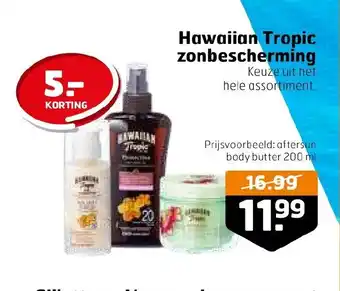 Trekpleister Hawaiian Tropic zonbescherming aanbieding