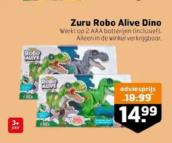 Trekpleister Zuru Robo Alive Dino aanbieding