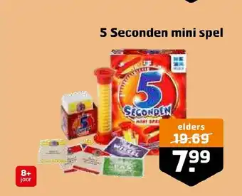 Trekpleister 5 Seconden mini spel aanbieding