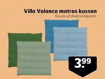 Trekpleister Villa Volance matras kussen aanbieding