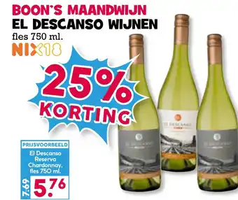 Boon`s Markt EL DESCANSO WIJNEN aanbieding