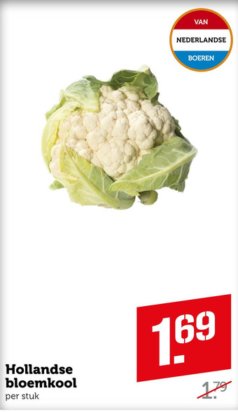 Coop Hollandse bloemkool aanbieding