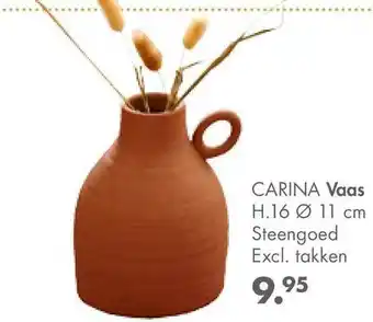 Casa Carina Vaas H.16 Ø 11 Cm aanbieding