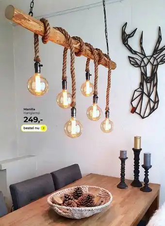 Lampidee Manilla Hanglamp aanbieding