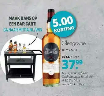 Mitra Glengoyne 10 Yrs Malt 5.00 Korting aanbieding