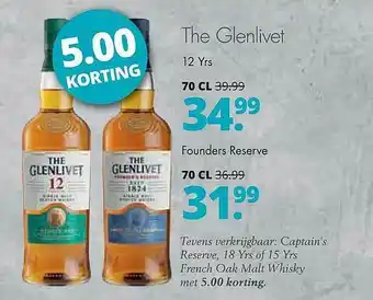 Mitra The Glenlivet 12 Yrs Of Founders Reserve aanbieding