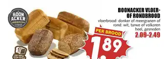 MCD Supermarkt Boonacker Vloer- Of Rondbrood aanbieding