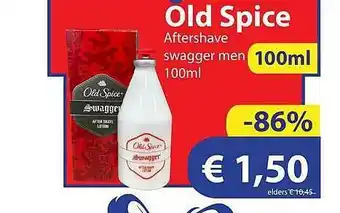 Die Grenze Old Spice Aftershave Swagger Men 100 Ml 100ml aanbieding