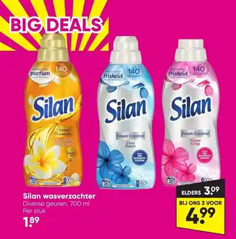 Big Bazar Silan wasverzachter 700 ml aanbieding