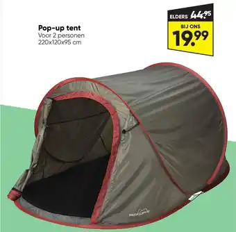 Big Bazar Pop-up tent 220x120x95 cm aanbieding