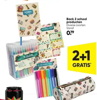 Big Bazar Back 2 school producten aanbieding