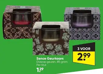 Big Bazar Sence Geurkaars 85 gram aanbieding