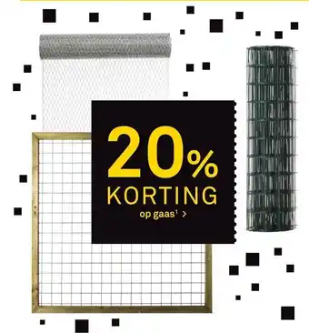 Karwei Op gaas aanbieding