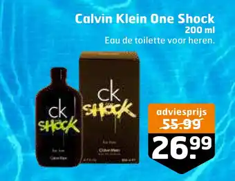 Trekpleister Calvin Klein One Shock aanbieding