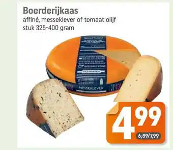 Dagwinkel Boerderijkaas Affiné, Messeklever Of Tomaat Olijf aanbieding