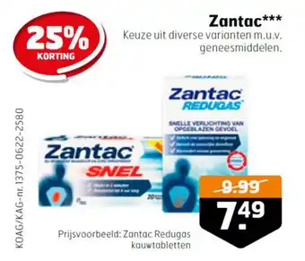 Trekpleister Zantac*** aanbieding