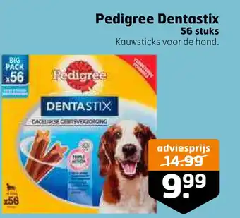 Trekpleister Pedigree Dentastix aanbieding