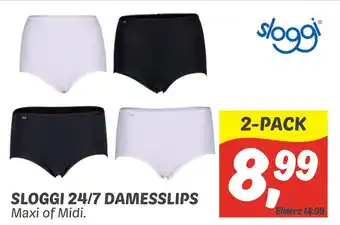 Dekamarkt Sloggi 24/7 Damesslips aanbieding