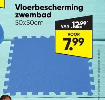 Big Bazar Vloerbescherming zwembad aanbieding