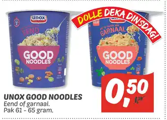 Dekamarkt Unox Good Noodles aanbieding