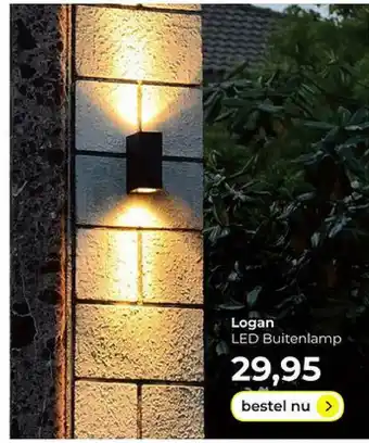 Lampidee Logan Led Buitenlamp aanbieding