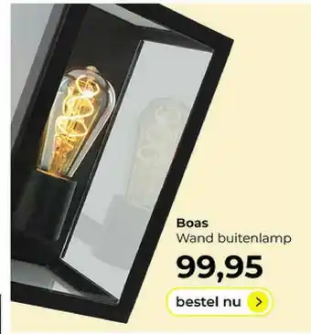 Lampidee Boas Wand Buitenlamp aanbieding