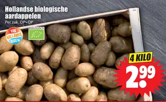 Dirk Hollandse biologische aardappelen 4 kilo aanbieding