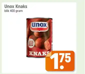 Lekker Makkelijk Unox knaks 400 gram aanbieding