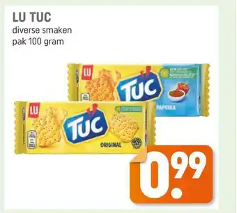 Lekker Makkelijk Lu tuc 100 gram aanbieding