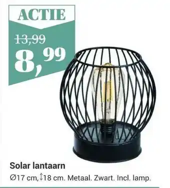 Tuincentrum Osdorp Solar lantaarn aanbieding