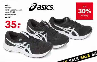 Scapino Asics diverse hardloopschoenen aanbieding