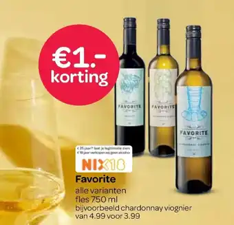 Spar Favorite 750 ml aanbieding