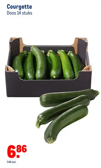 Makro Courgette aanbieding