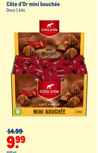 Makro Cote d'Or mini bouchee aanbieding