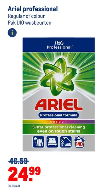 Makro Ariel professional aanbieding